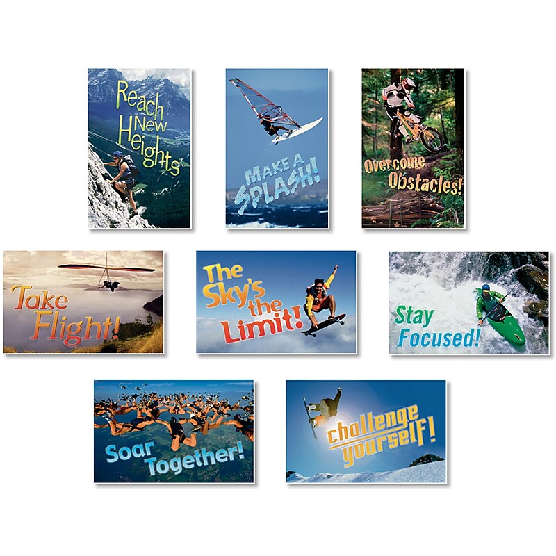 North Star Teacher Resources Bulletin Board Set, Extreme Motivators image 1