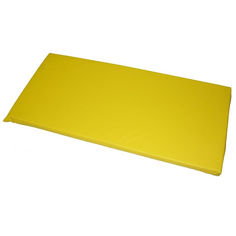 Peerless Plastics KinderMat Rainbow Designer Mat, 48" x 22", Lemon (PZ-LEM231) image 1