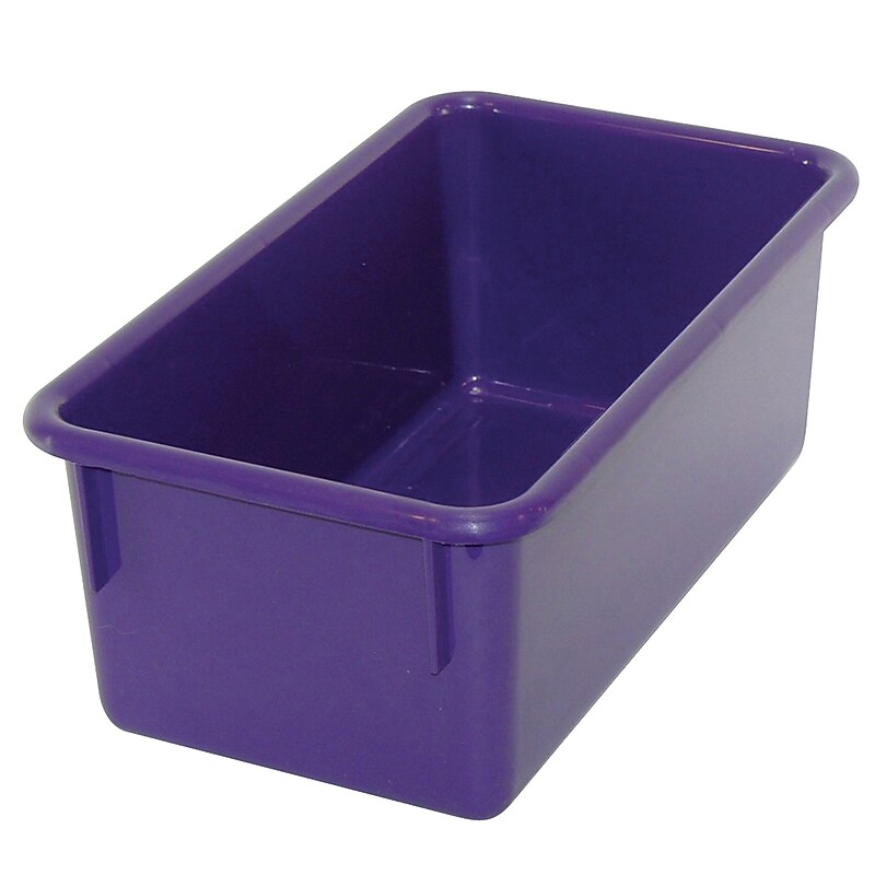 Romanoff Products Stowaway® Small Tub, Purple, 5/Pack image 1
