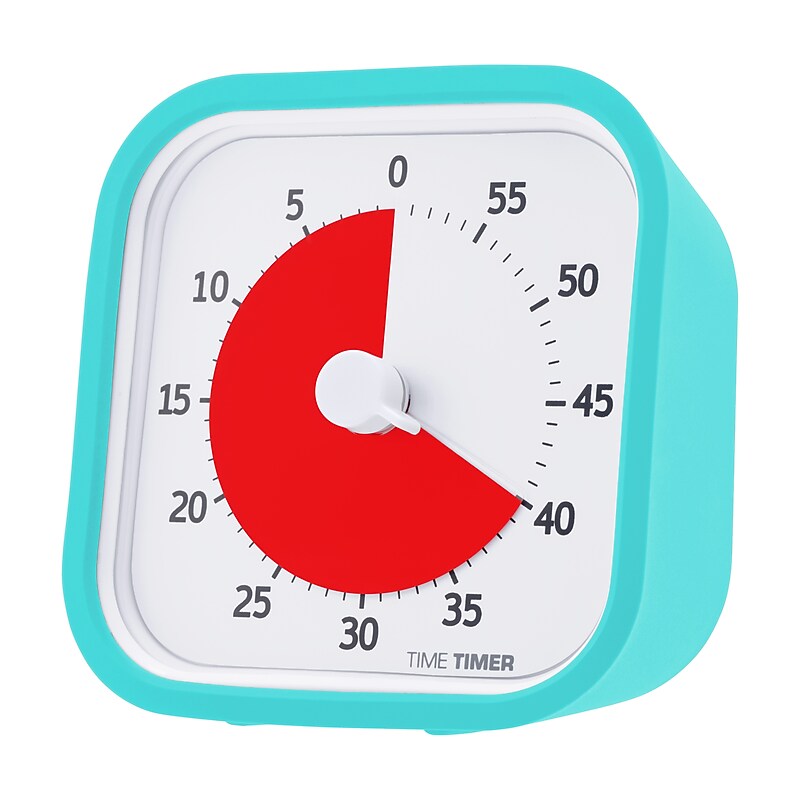 Time Timer MOD 60-Minute Visual Timer, Sky Blue (TTMM9BL) image 1