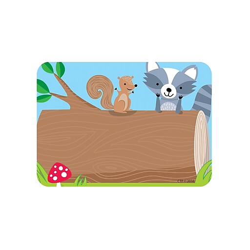 Woodland Friends Pup Tents 6" Designer Cut-Outs Creative Teaching Press CTP6010 