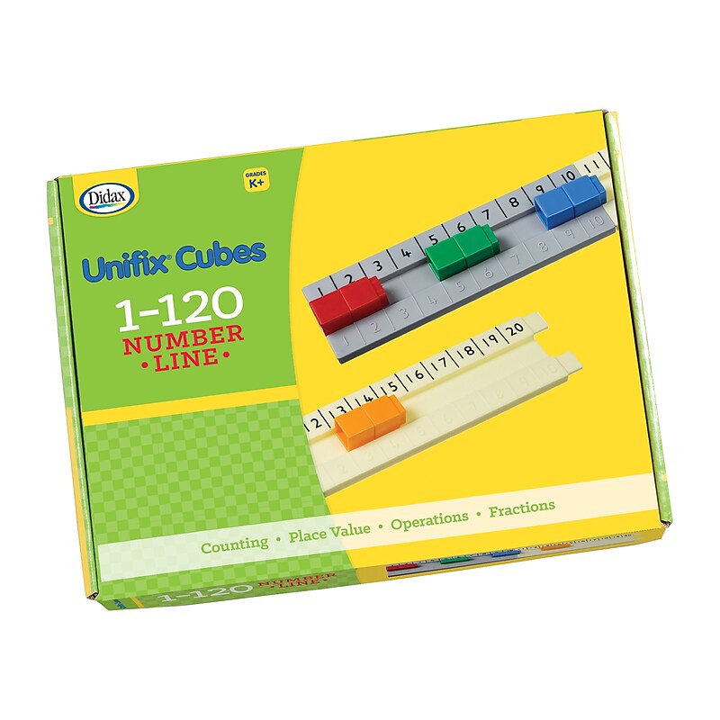 Didax® Unifix 1-120 Number Line image 1