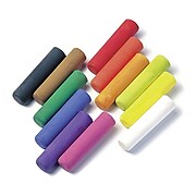 Prang Freart Sidewalk Chalk, Assorted Colors, 12/Box (DIX15360)