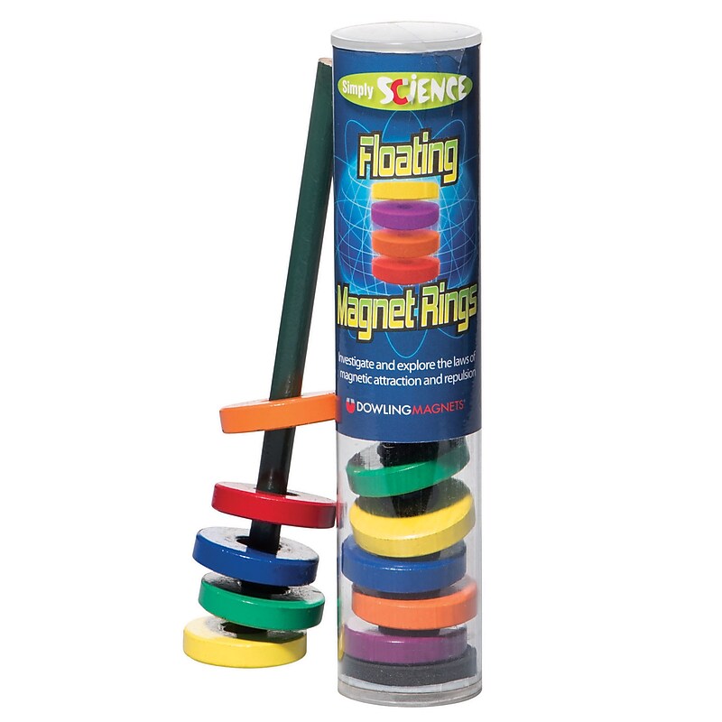Dowling Magnets Activities, Simply Science, Floating Magnet Rings image 1