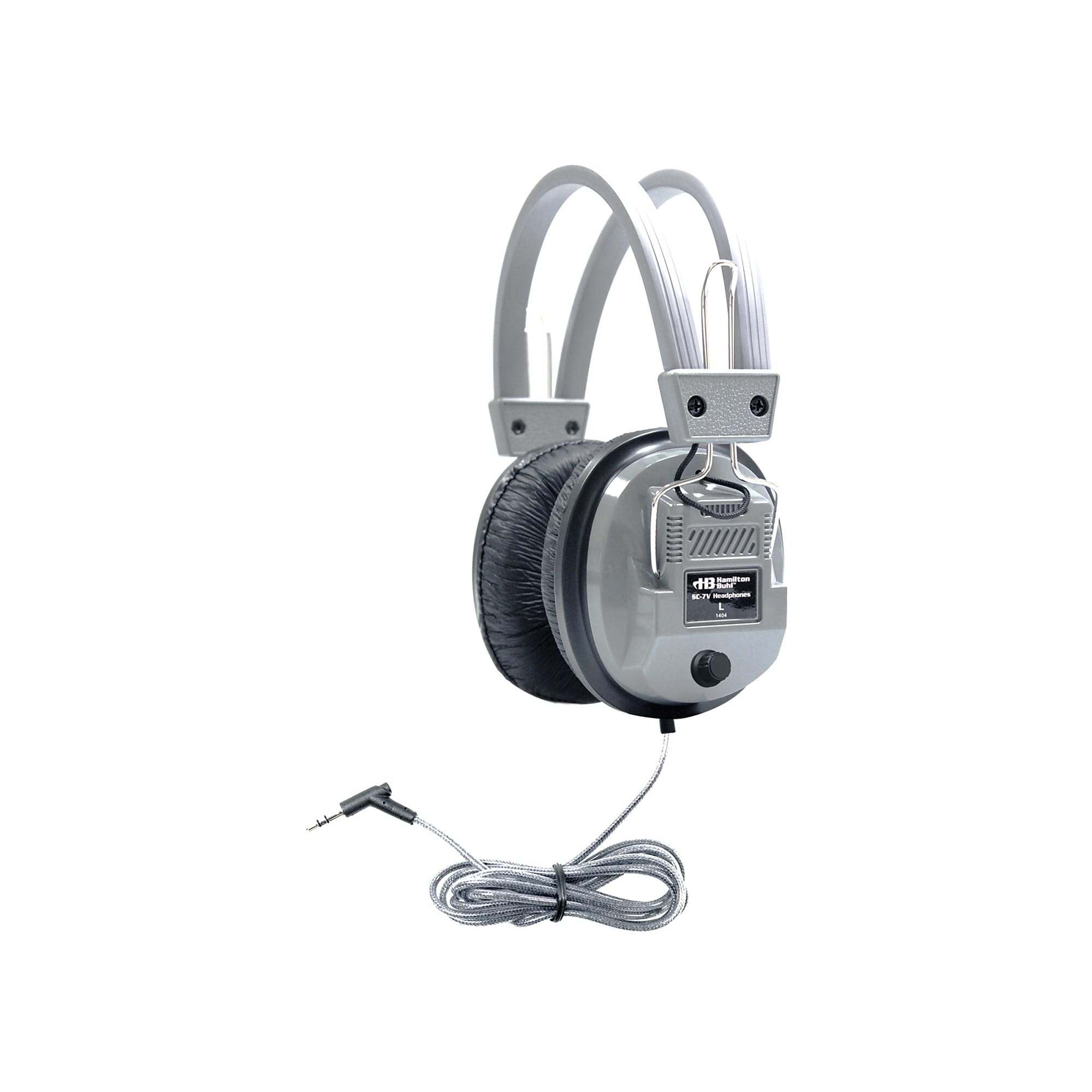 Hamilton Buhl Sack-O-Phones Wired Ambient Sound Over-Ear Headphones, Gray, 5/Pack (HECSOPSC7V) Sansujyuku sansujyuku.com