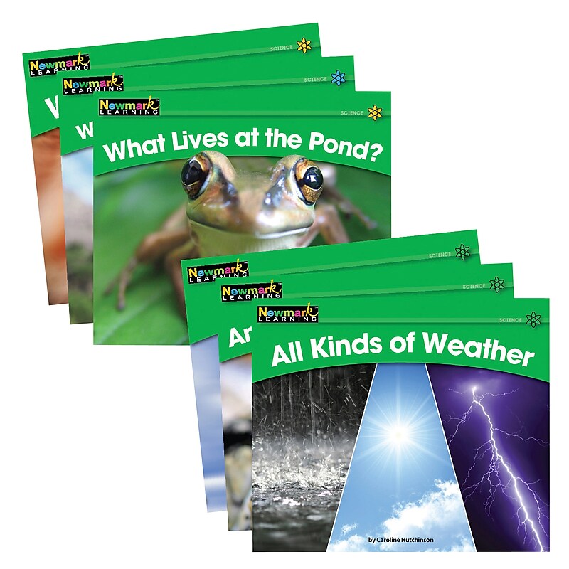 Newmark Learning Rising Reader Science Boxed Set, Volumes 1 and 2, 24/Set (NL-0522) image 1