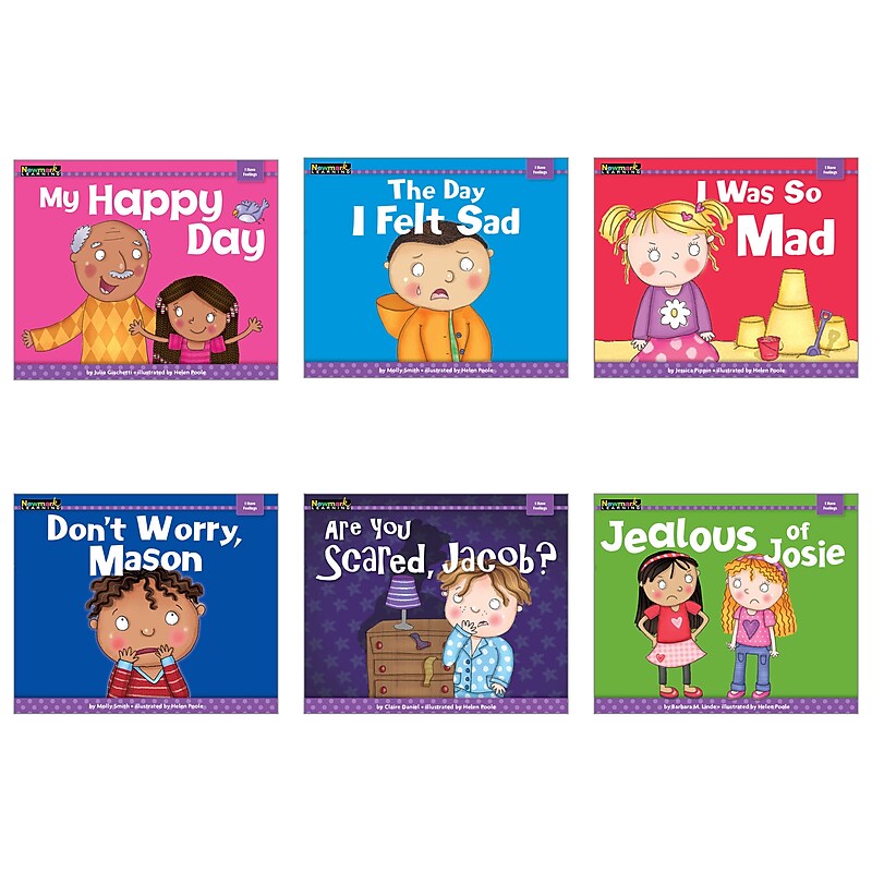Newmark Learning MySELF Reader, I Have Feelings, Small Book, 6/Set (NL-2269) image 1