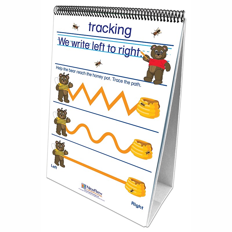 New Path Learning® Curriculum Mastery® Early Childhood ELA Readiness Flip Chart, Writing Readiness (NP-320024) image 1