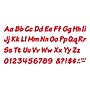 Red 4" Italic Ready Letters®~#|#~m007126649_sc7