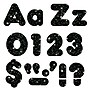 Trend Enterprises® Sparkle Casual 4" Uppercase/Lowercase Ready Letters® Combo Pack, Black~#|#~m007126882_sc7