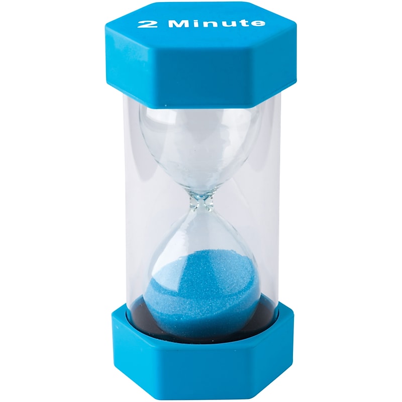 Teacher Created Resources 2 Minute Sand Timer, Blue (TCR20658) image 1