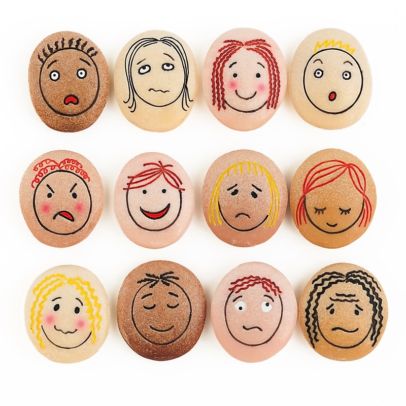 Yellow Door Emotion Stones, Grade PreK - 3rd (YUS1021) image 1