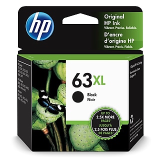 HP 63XL Tri-Color High Yield Ink Cartridge, Print Up to 300 Pages (F6U63AN#140) | Staples HP 63XL Tri-Color High Yield Ink Cartridge, Print Up to 300 Pages (F6U63AN#140) | Staples