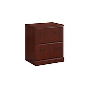 kathy ireland® Home by Bush Furniture Bennington 2 Drawer Lateral File Cabinet, Harvest Cherry (WC65554-03)