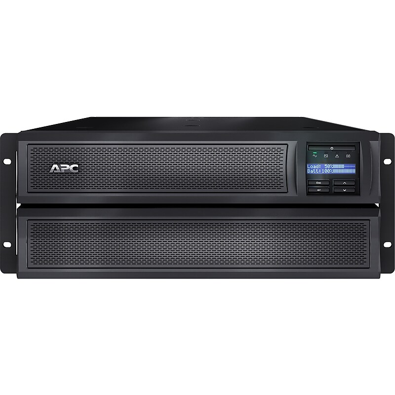 APC Smart-UPS X 2880 VA UPS, 10 Outlets, Black (SMX3000LVNCUS) image 1
