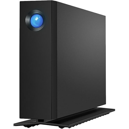 LaCie d2 Professional 10TB, External Hard Drive, Black