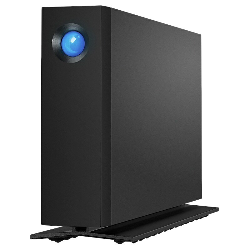 LaCie d2 Professional 10TB, External Hard Drive, Black (STHA10000800) image 1