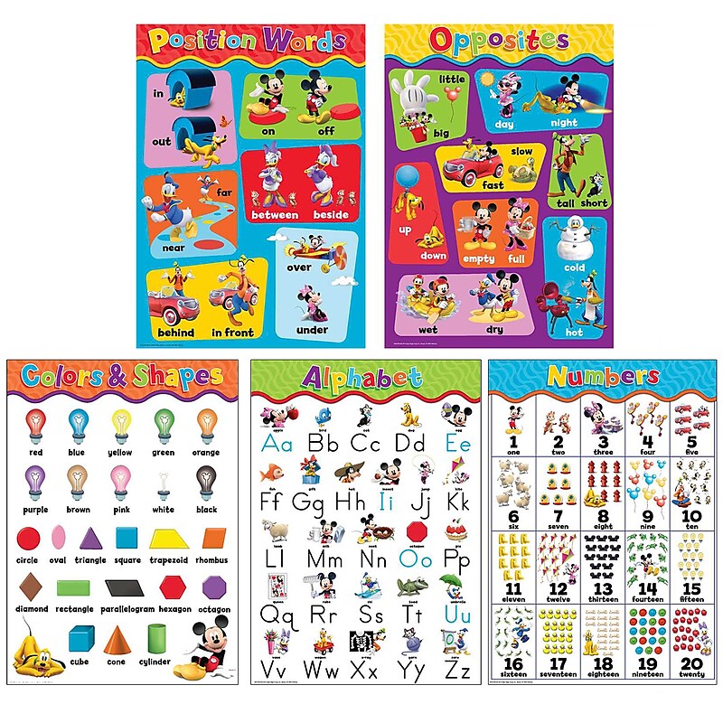 Eureka Mickey Mouse Clubhouse Beginning Concepts BB Set, 5 pieces (EU-847533) image 1