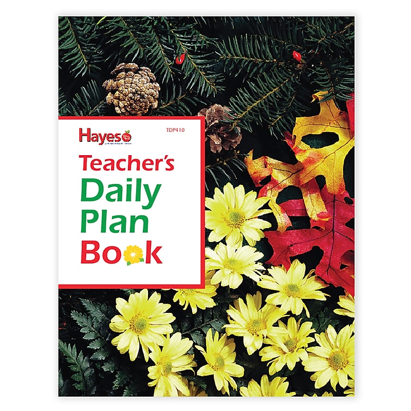Teacher's Daily Planner 40 Weeks, 8 3/8" x 10 7/8", 96 Pages, 3 EA/BD image 1
