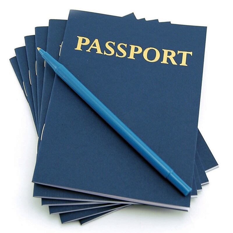 Hygloss™ My Passport Book, 24/Pack image 1