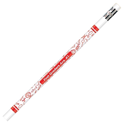 Moon Pencil JRM7861G 1st Graders are #1 Pencil J.R Pack of 144 