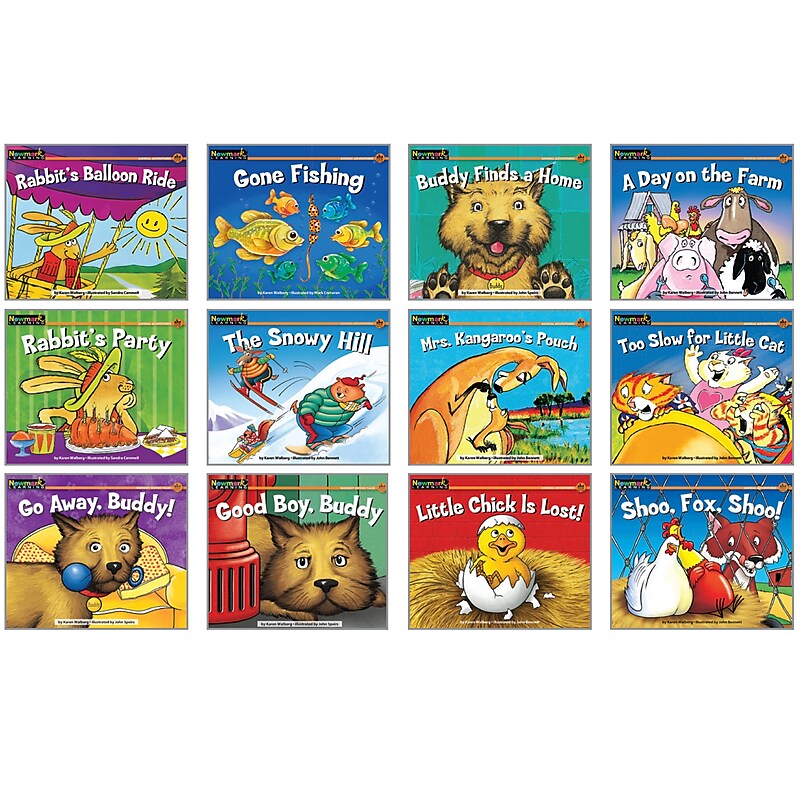 Newmark Learning Rising Readers Leveled Books, Animal Adventures Boxed Set, 12/Set (NL-0131 image 1