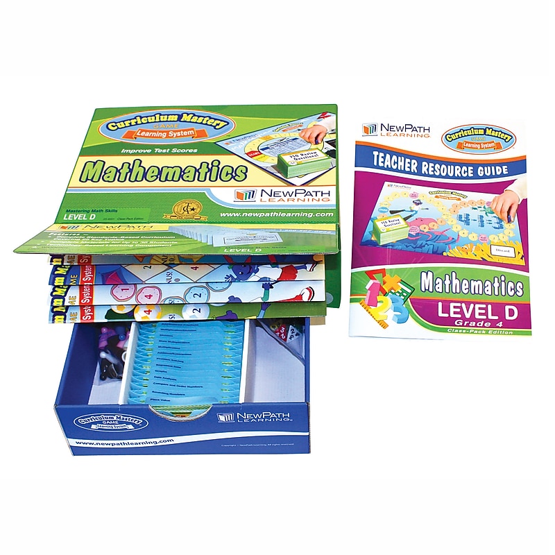New Path Learning Mastering Math Skills Games Classpack (NP-234001) image 1