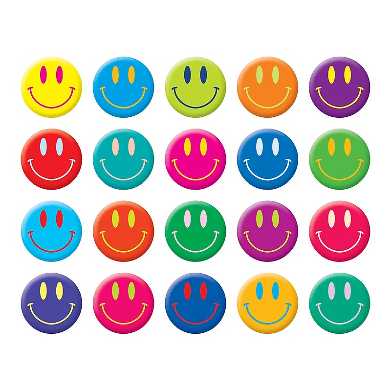 Scholastic Smiley Faces Stickers, 200 ct. (SC-563169) image 1