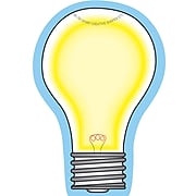 Creative Shapes™ 3" x 3" Mini Notepad, Light Bulb