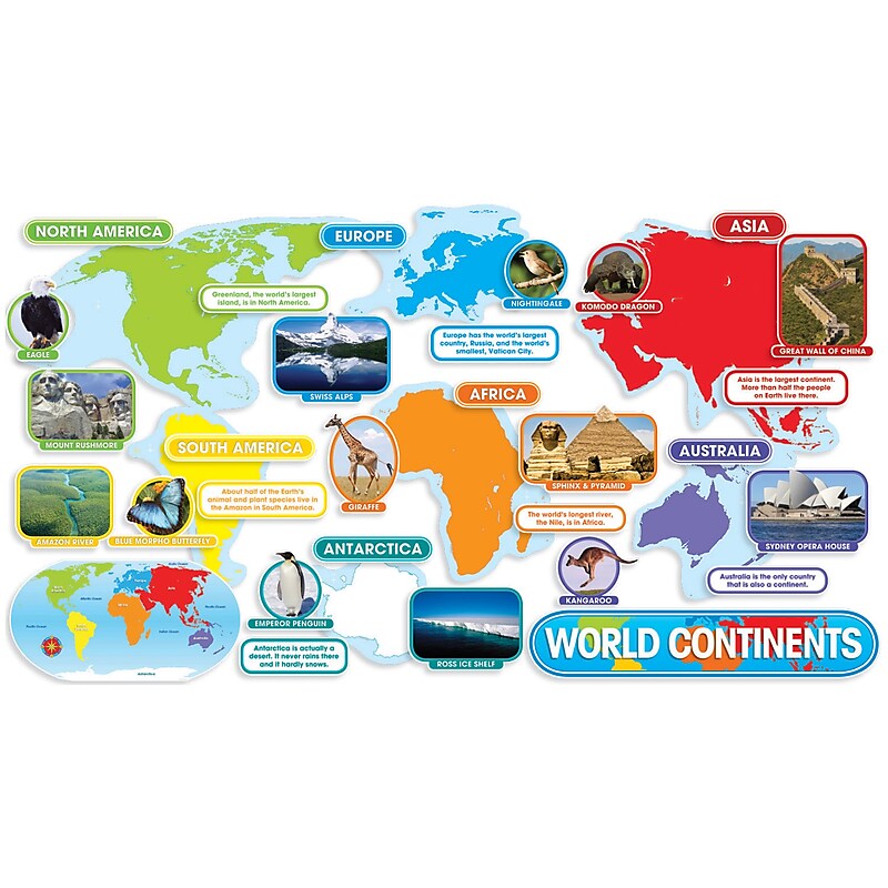 World Continents Bulletin Board (TF-8036) image 1