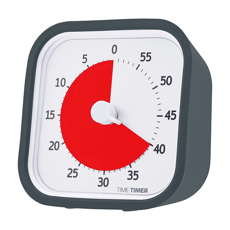 Time Timer MOD 60-Minute Visual Timer, Charcoal Gray (TTMM9) image 1
