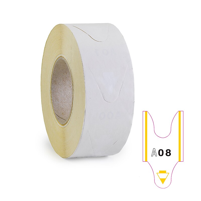 Garvey® My Turn Ticket Rolls, Yellow (TAGS-12004) image 1