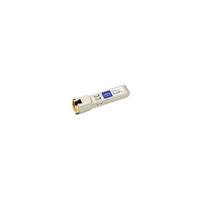 AddOn 10/100/1000Base-TX Gigabit Ethernet Hot-swappable SFP (mini-GBIC) image 1