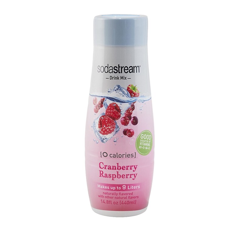 SodaStream Cranberry Raspberry Zero Calorie Sparkling Drink Mix, 440ml image 1