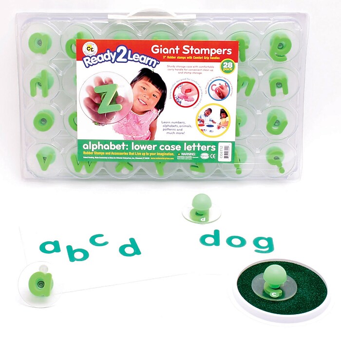Ready2Learn Giant Alphabet Letters Stampers, 1.9