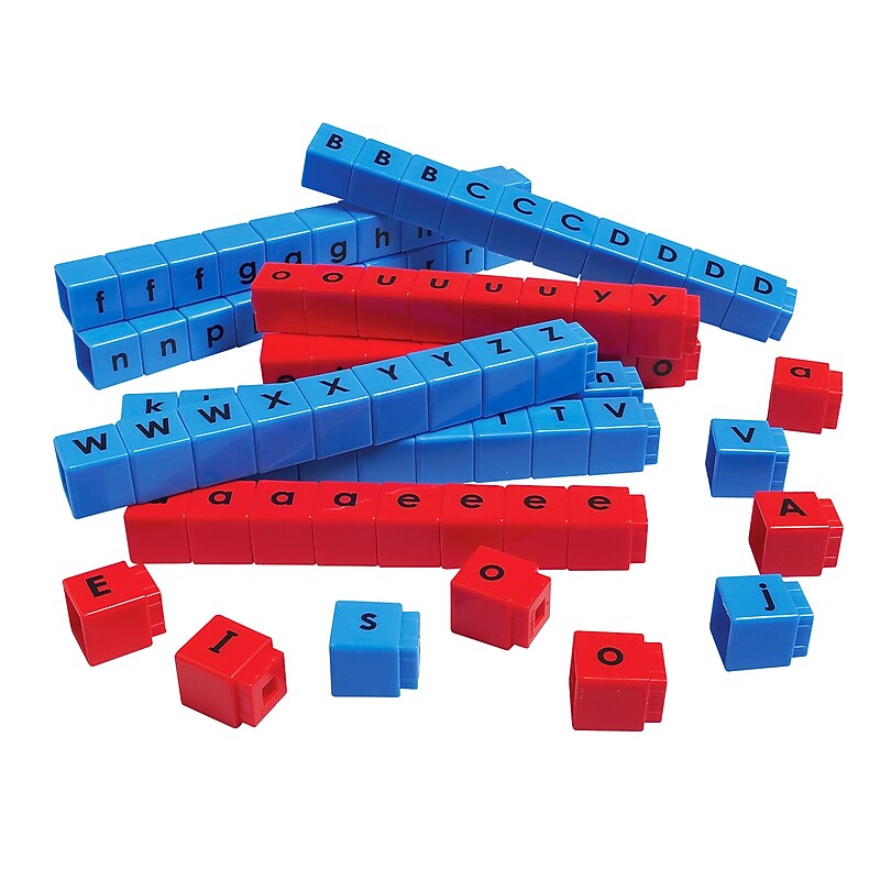 Didax Letter Cubes, CVC Consonant/Vowel Cubes, 90/Set(DD-2810) image 1