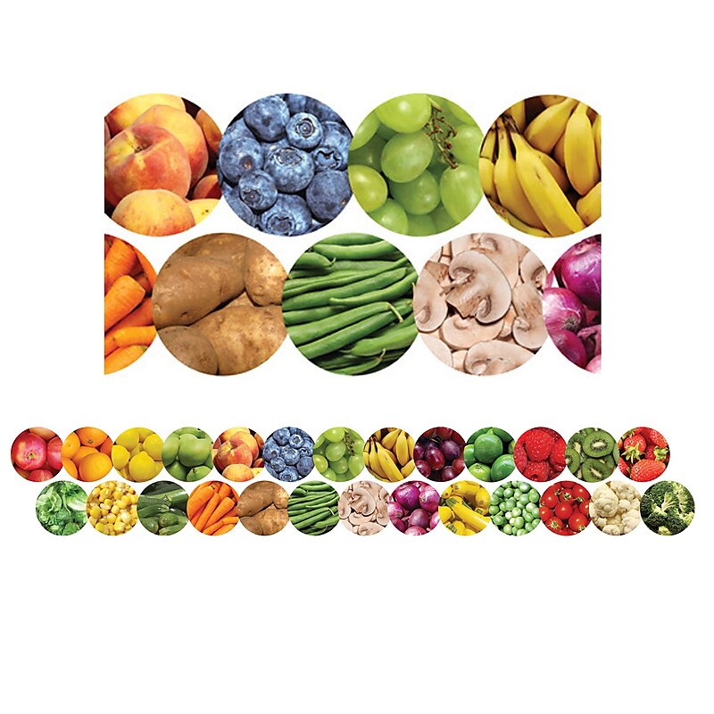 HyglossFruits and Veggies Border (HYG33631) image 1