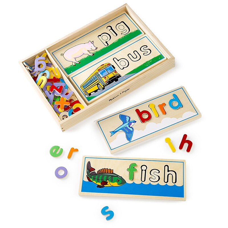 Melissa & Doug® See & Spell Learning Toy image 1