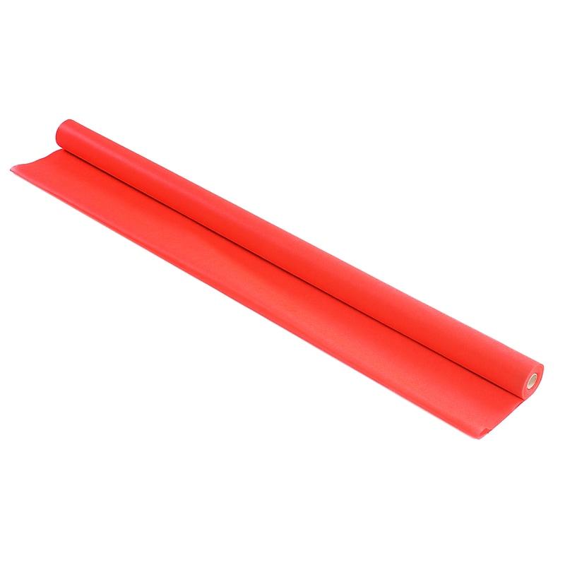 Smart Fab Disposable Art & Decoration Fabric, 48" x 40' Roll, Red (SMF1U384804060) image 1