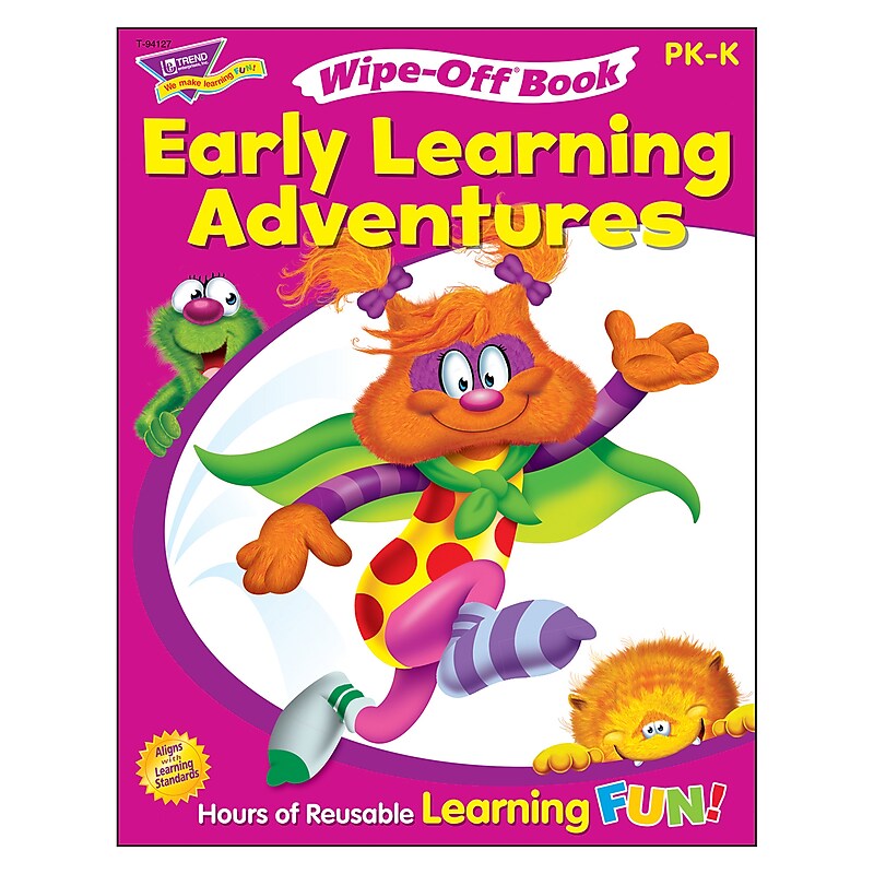 Trend Get Ready for Kindergarten 1 Wipe-Off Book (T-94127) image 1