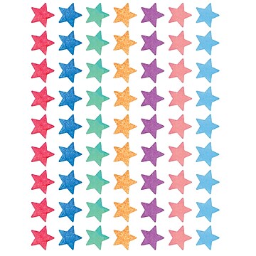 Teacher Created Resources® Watercolor Star Mini Stickers, Pack of 378 (TCR8897)