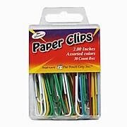 The Pencil Grip Jumbo Paper Clips, 2", 24 packs of 30 (TPG238)