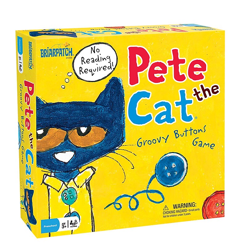 Briarpatch Pete the Cat Groovy Buttons Game (UG-01256) image 1