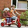 Winther Twin Taxi Tricycle, Red (WIN468)~#|#~m007144582_sc7
