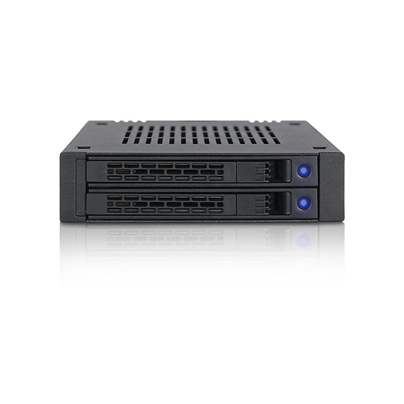 Icy Dock ExpressCage MB742SP-B Drive Enclosure Internal, Black image 1