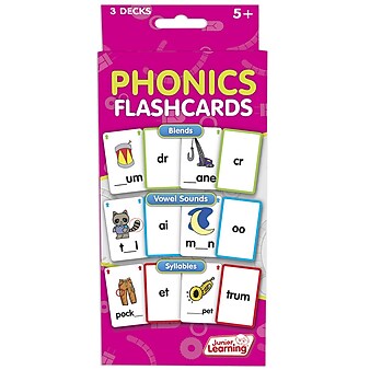 Phonological Awareness Flash Cards for ages 5+, 1 pack of 162 (JRL203)