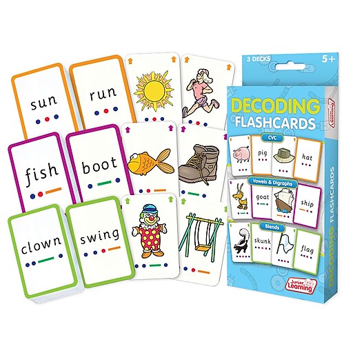 Fraction Flash Cards for Grades 26, 162 Pack (JRL212) Staples