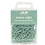 JAM Paper Small Paper Clips, Teal, 3 Packs of 100 (21832064B)~#|#~m007151903_sc7