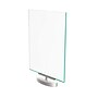 Deflect-O Superior Image Document Holder, 8.5" x 11", Vertical, Table Top, Silver/Clear Acrylic (691590)~#|#~m007156172_sc7