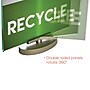 Deflect-O Superior Image Document Holder, 8.5" x 11", Vertical, Table Top, Silver/Clear Acrylic (691590)~#|#~m007156174_sc7